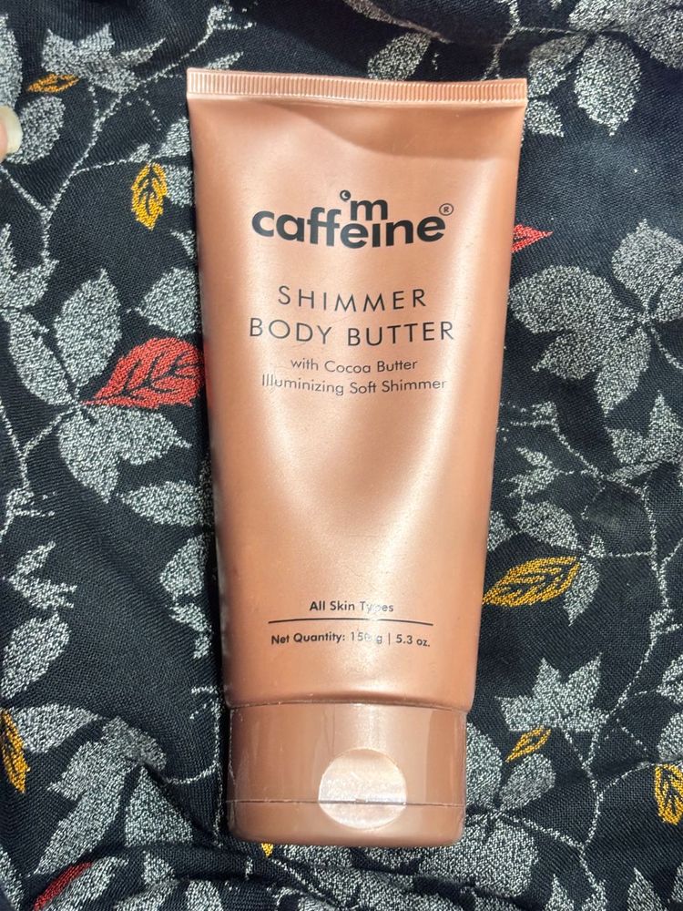 Shimmer body butter