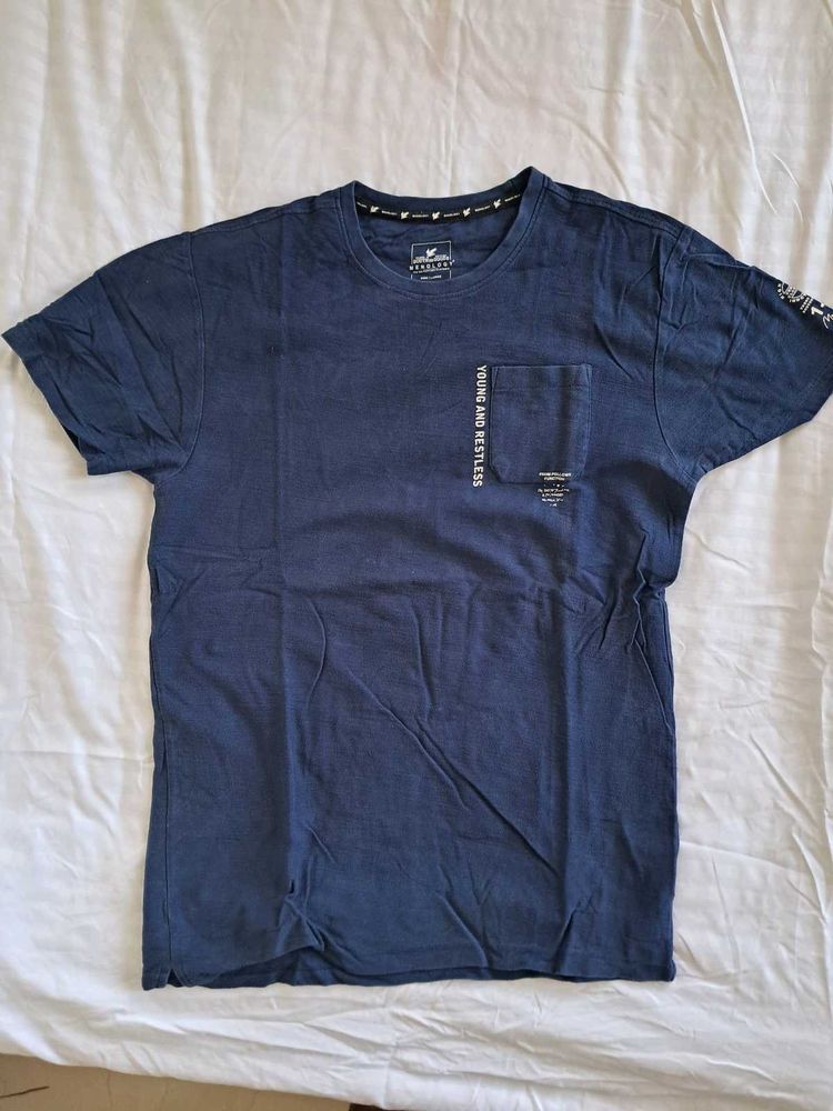 Men's Navy Blue "Young &amp; Restless" T-Shirt