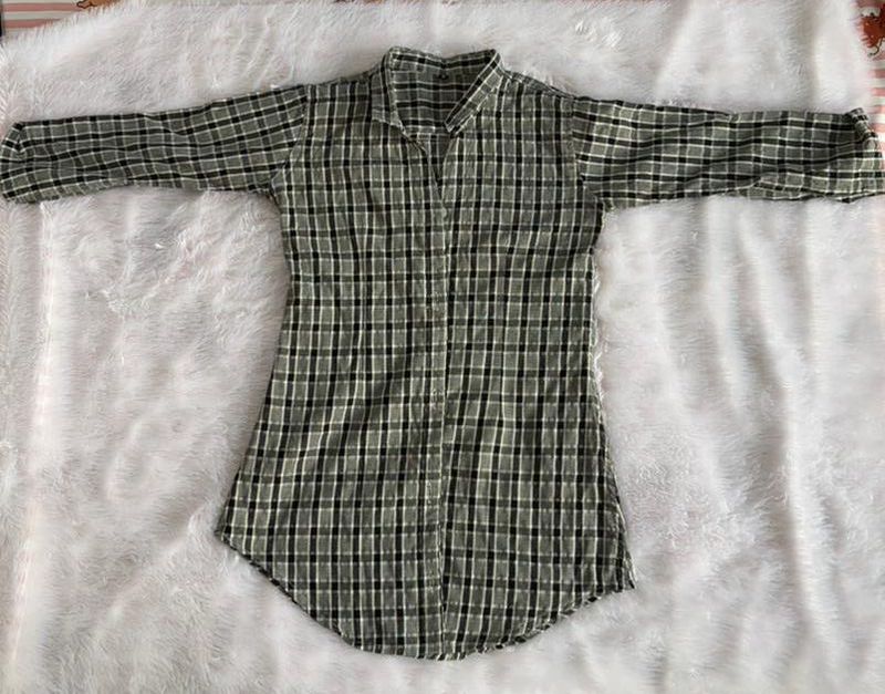 Checked Pattern Shirt