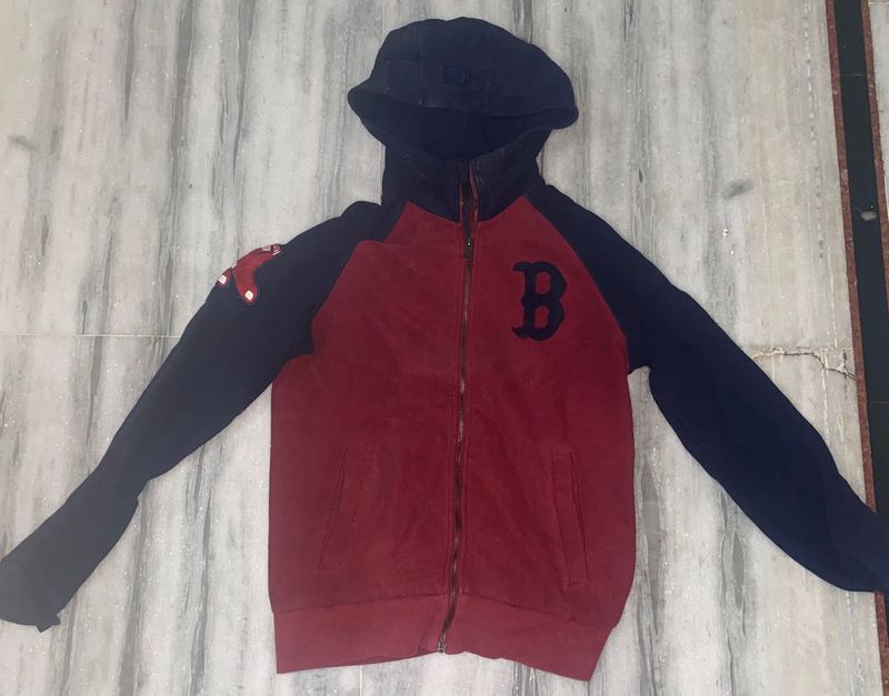 Men's Hooded Bomber Jacket