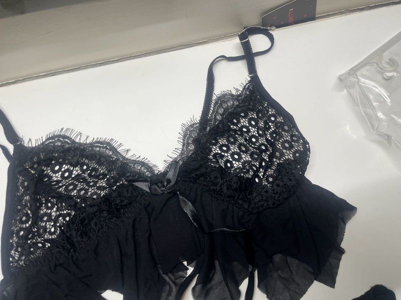 Black Lace Bralette