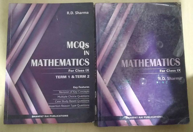 RD Sharma Maths Books for Class IX