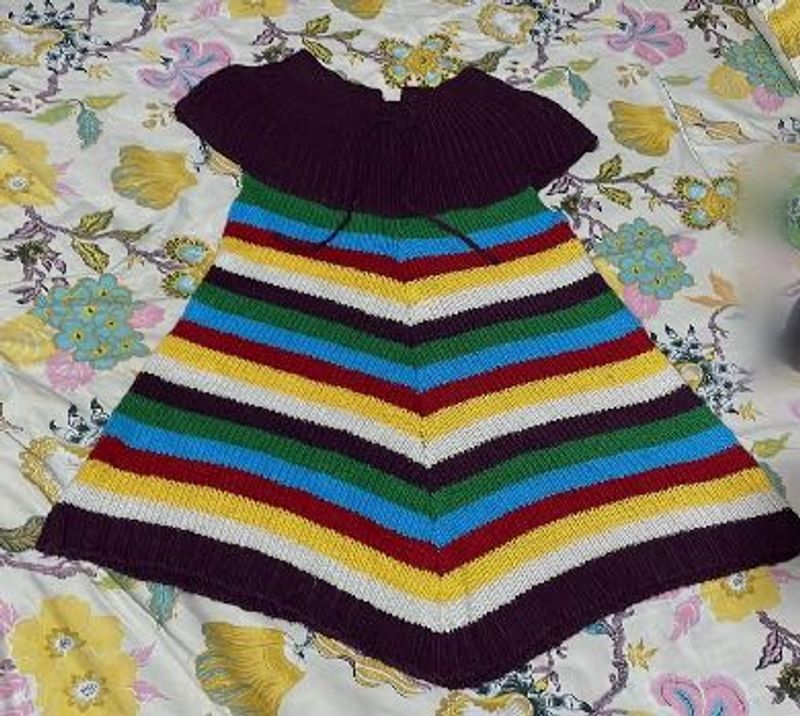 Striped Knit Dress