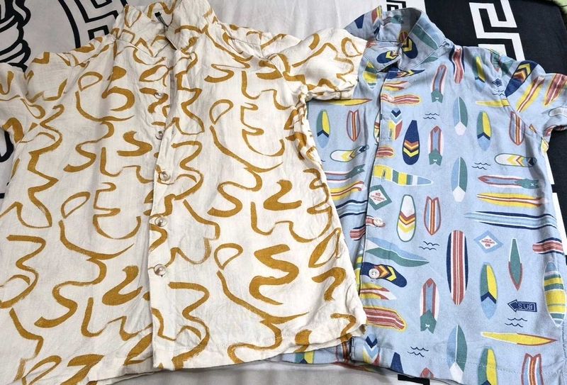 Surf's Up Button-Up Shirts (2-Pack)