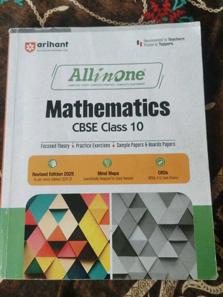 Books > Textbooks | Arihant All In One Mathematics CBSE Class 10 | Freeup