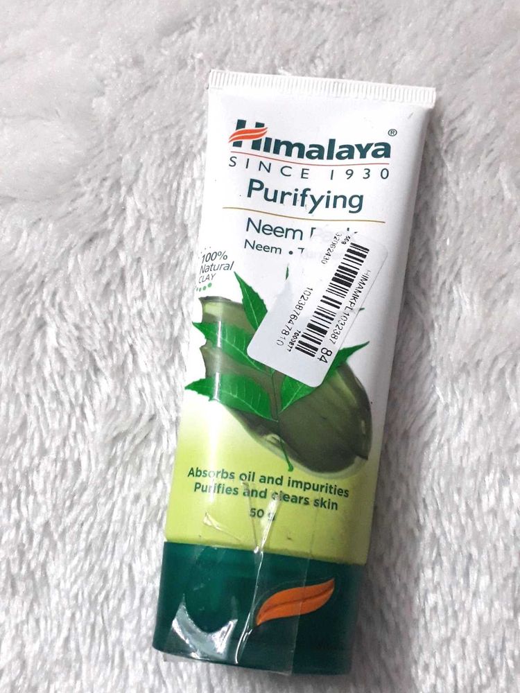 Himalaya Herbals Purifying Neem Pack, 50g Packagi