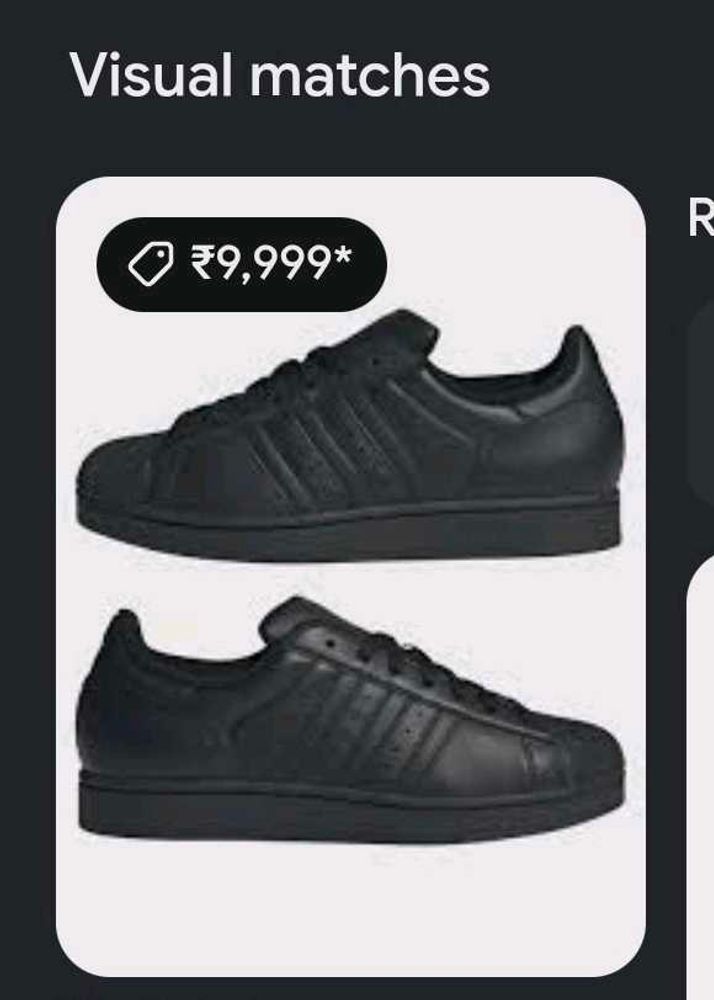 Adidas Superstar Black Sneakers