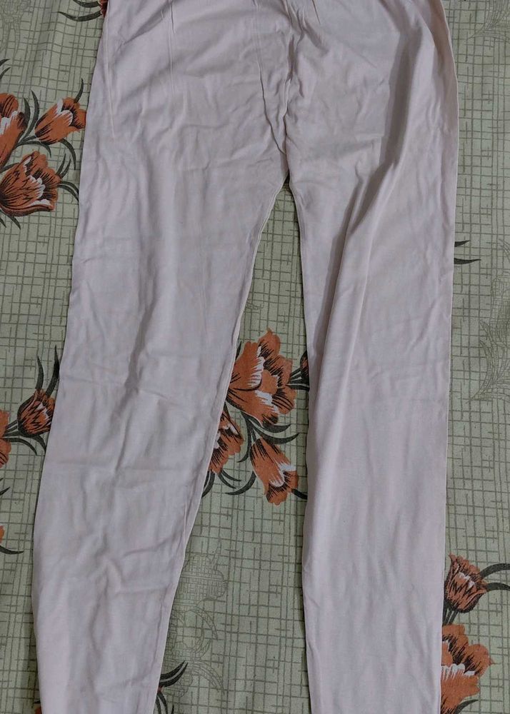 Comfortable Light Pink leggings Pants