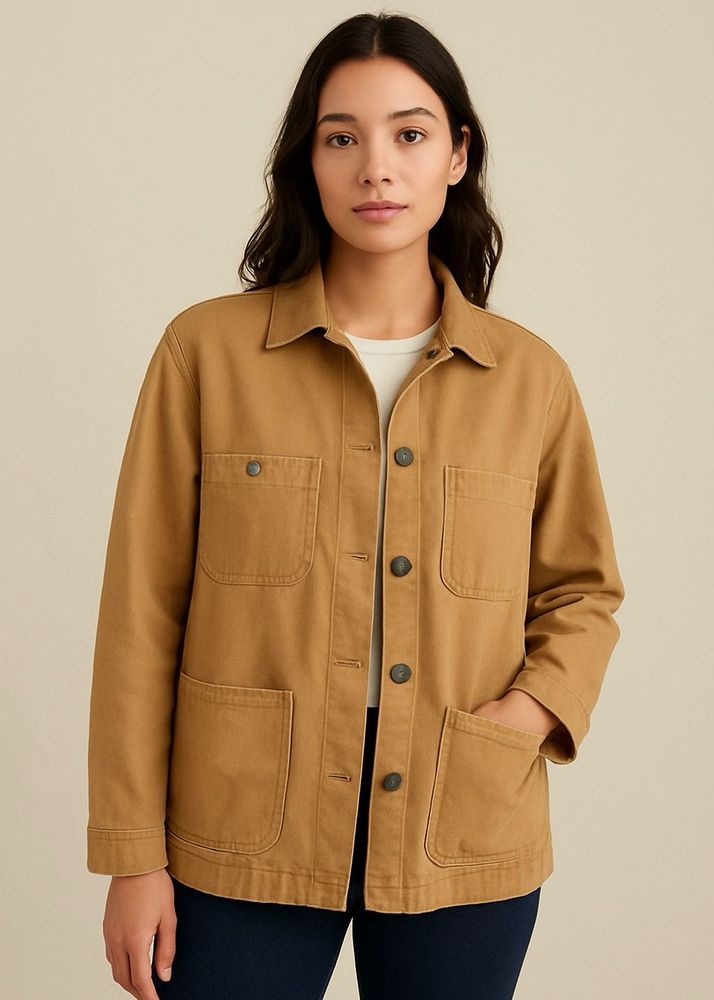 Tan Denim Jacket
