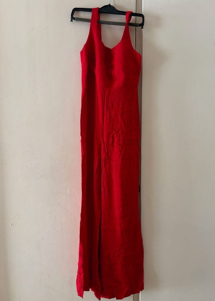 Elegant Mango Red jumpsuit