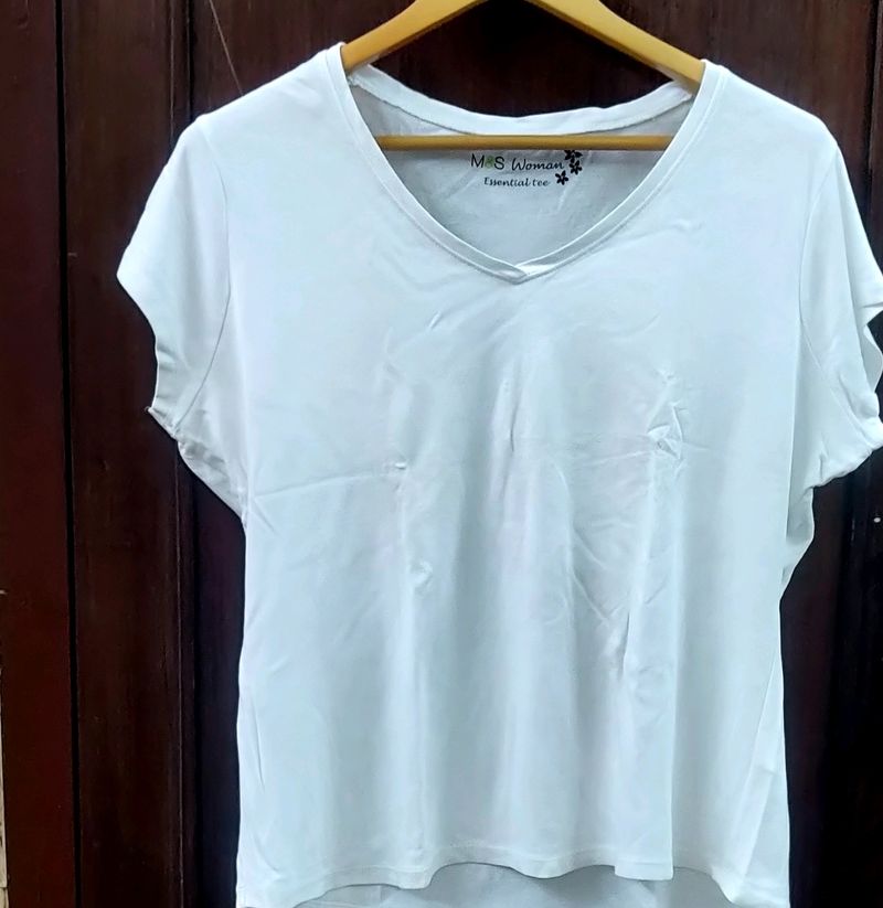 💅A CLASSIC M&amp; S WHITE TEE