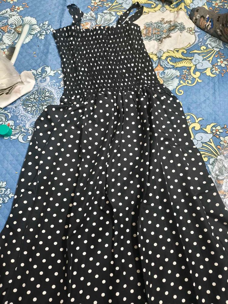 New Cute Polka Dot Sundress for women in 32 bust