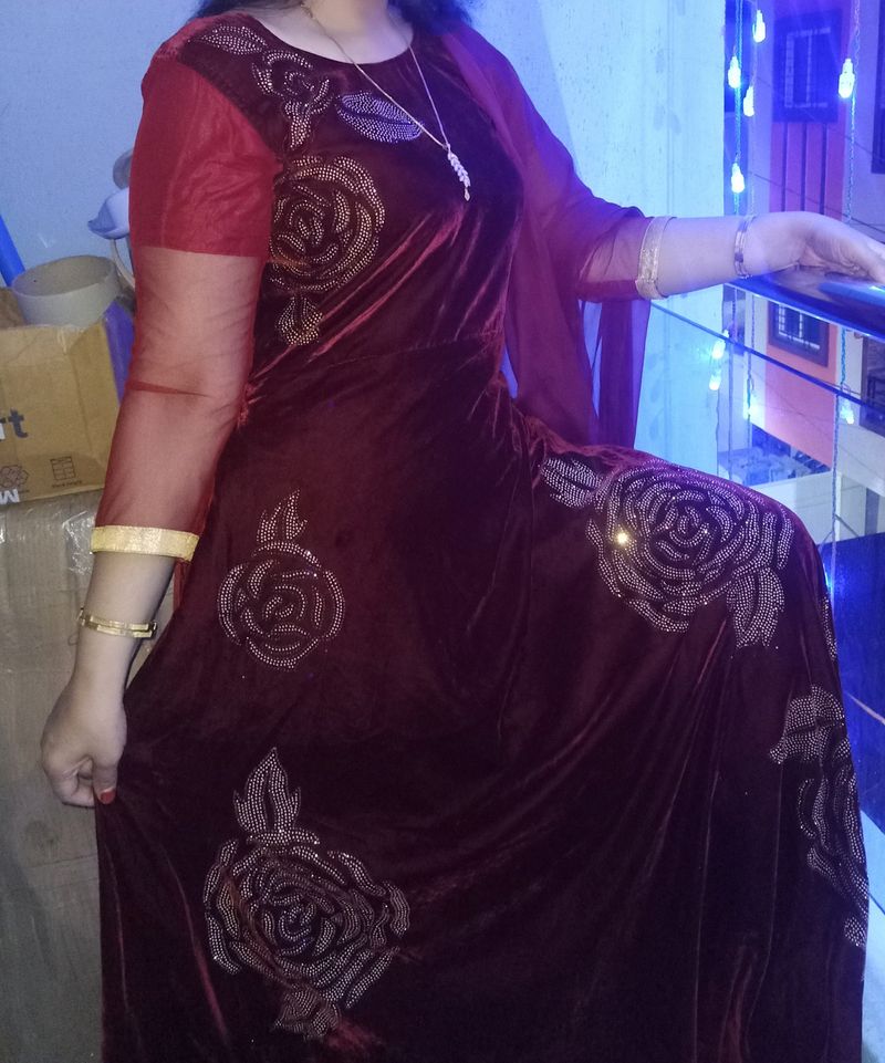 Velvet Gown