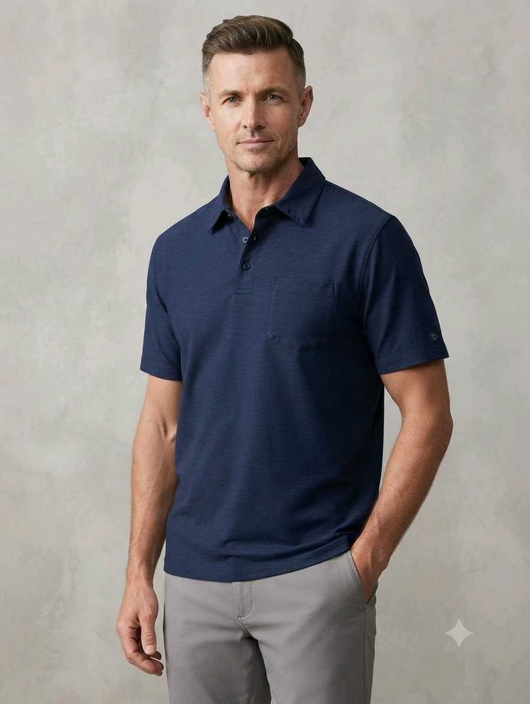 TOPTEN Classic Blue Polo t-shirt