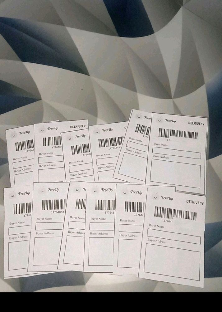 12 shipping label unused🥰