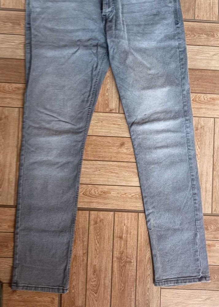 Gray Denim Jeans from LOCOMOTIVE