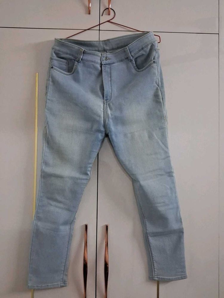 Light Wash Skinny Jeans