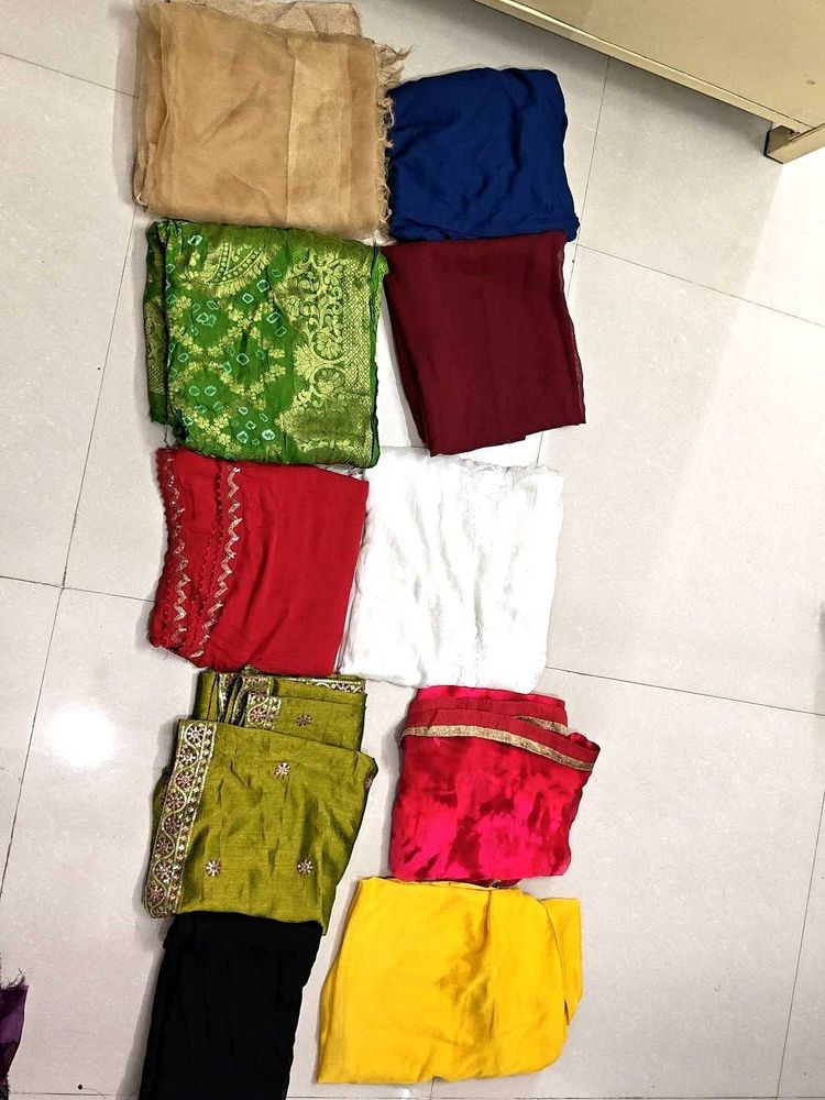 10 dupatta combo