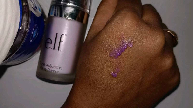 e.l.f. lavender color correction Face Primer