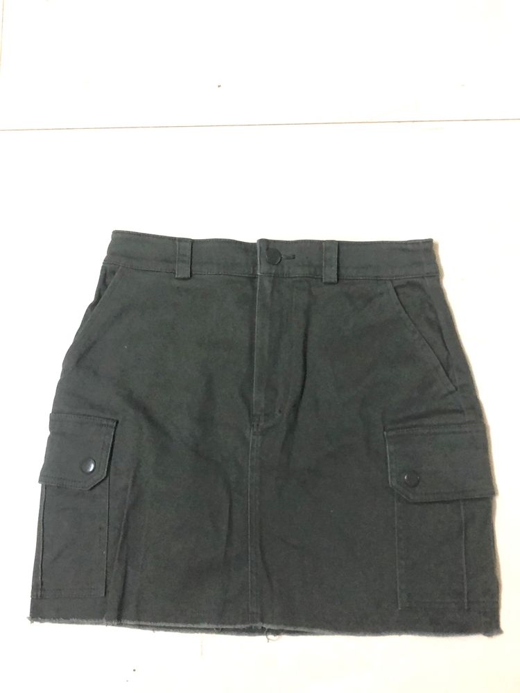 Forever 21 Military Green Skirt