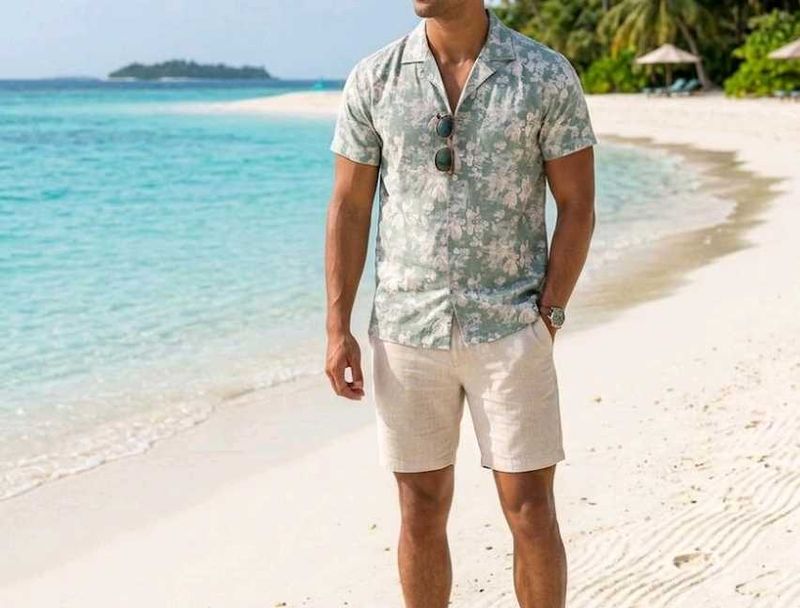 Floral Print Casual Shirt