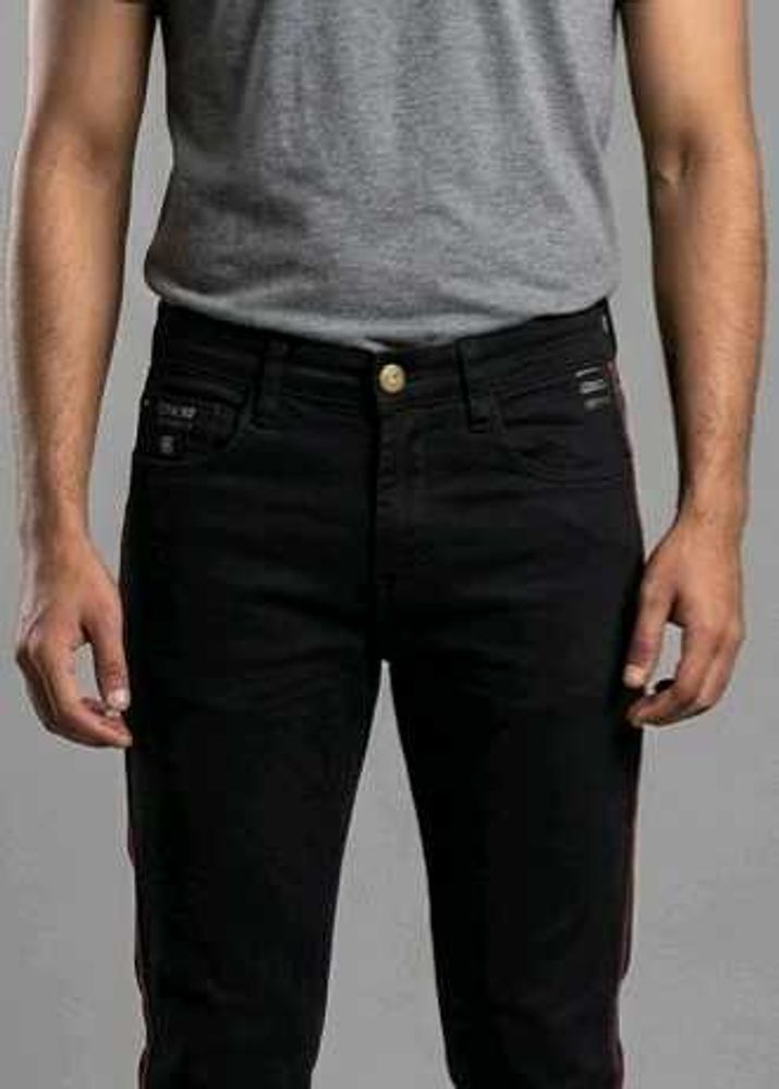 Men's Slim Fit Black Jeans