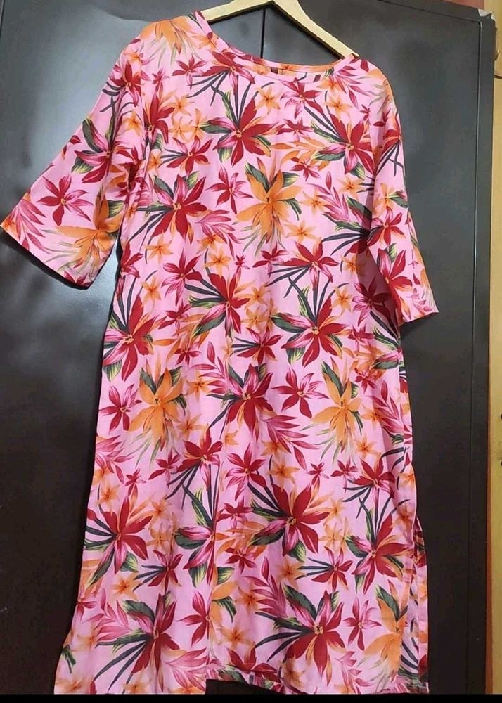 Multi Printed Kurti For Girl Or Woman 42 Bust