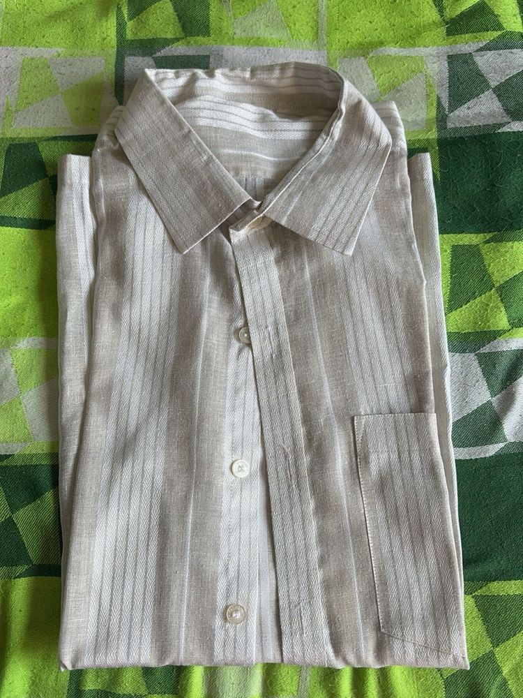 Men's Striped Casual Shirt