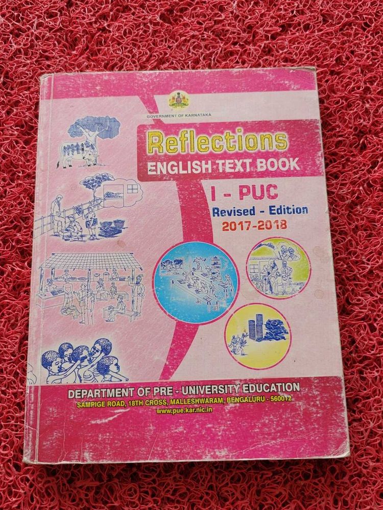 Reflections English Text Book I - PUC