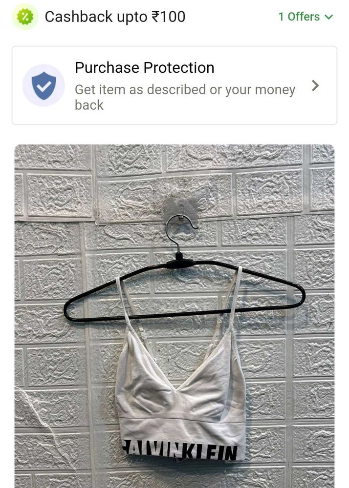 Calvin Klein Sports Bra