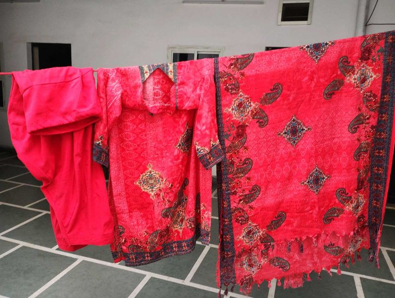 Sawar Kurta With Shawl Xxxl For Winter