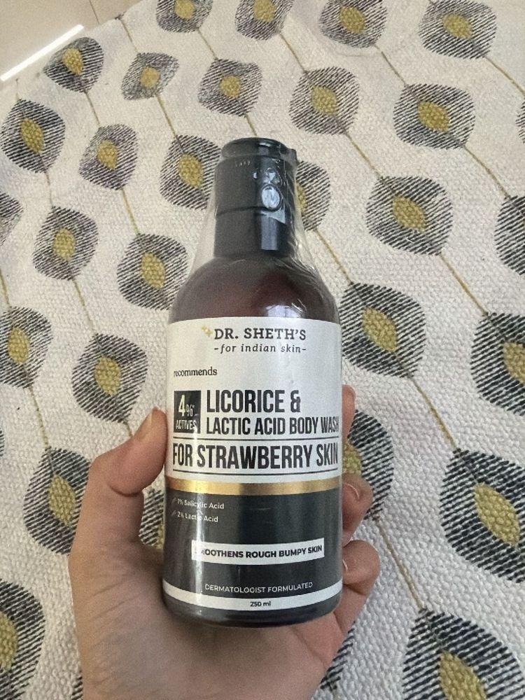 Dr. Sheth's Licorice &amp; Lactic Acid Body Wash