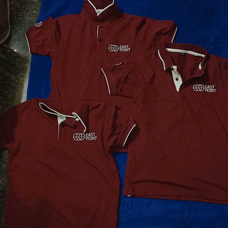 Maroon Polo T-Shirts Bundle