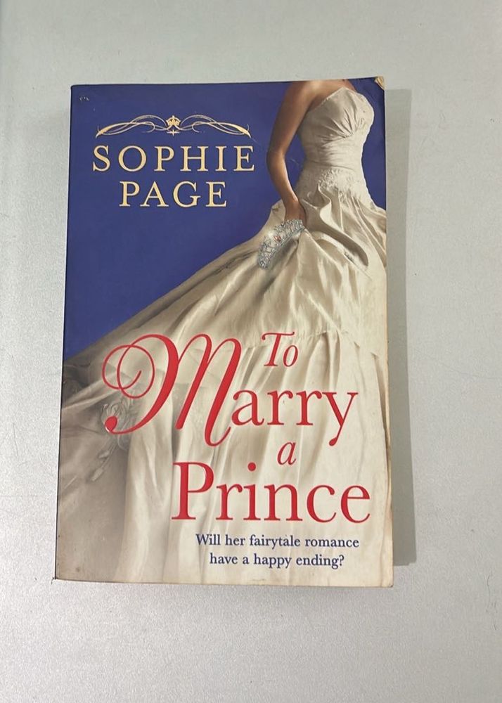 To Marry a Prince - Sophie Page Novel
