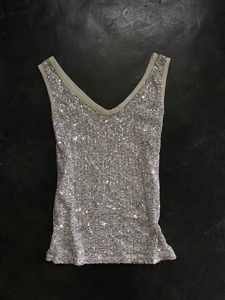 Sparkling Sequin Tank Top