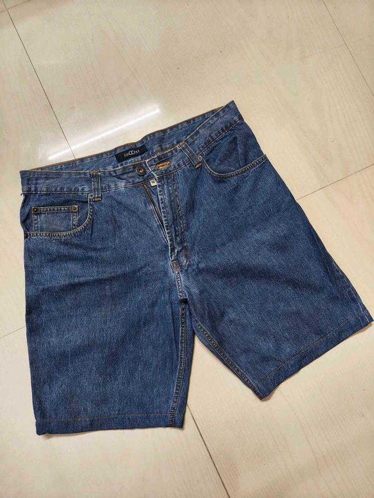 Blue Denim Jorts