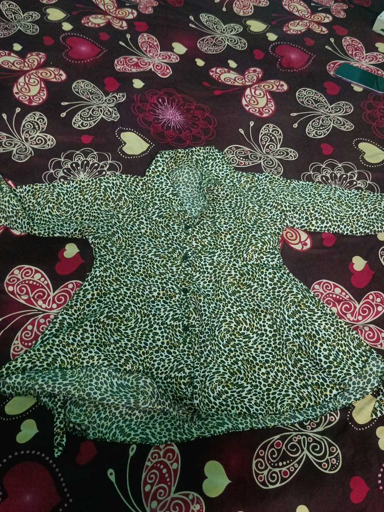 Chic Leopard Print Tunic new top