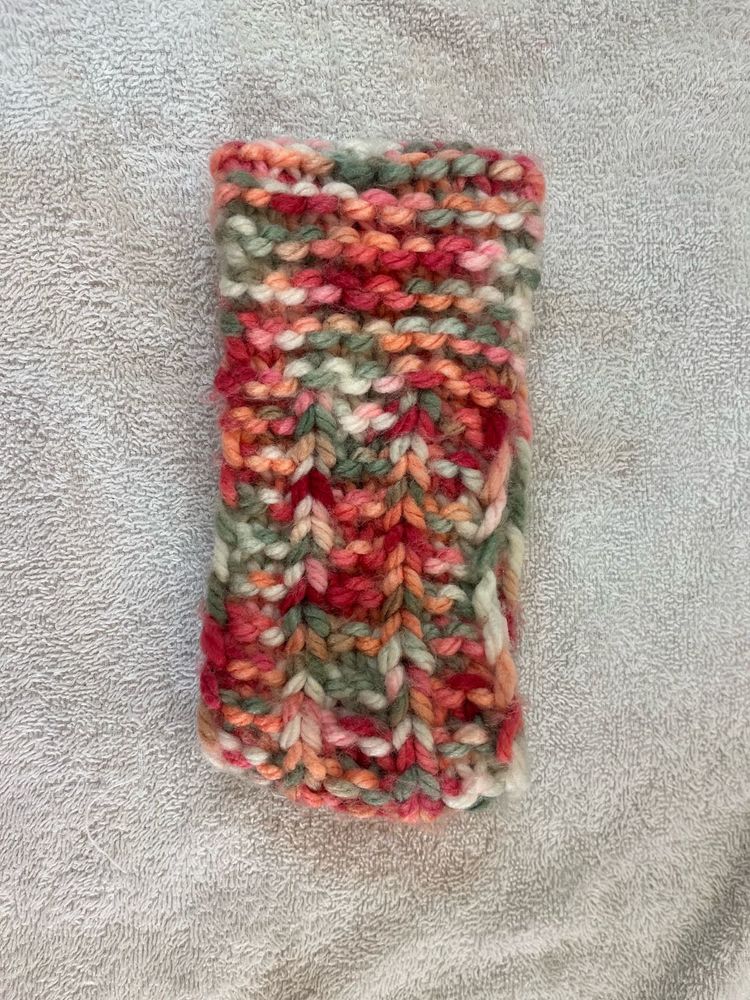 Handmade Knit  head Scarf