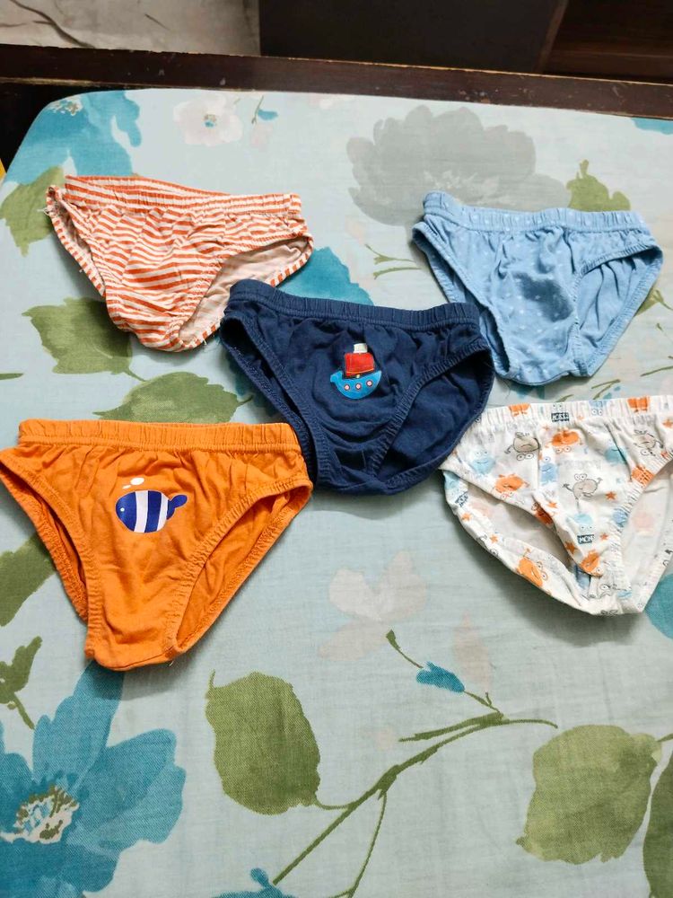 Boys(infants) underwear- set of 5 pieces