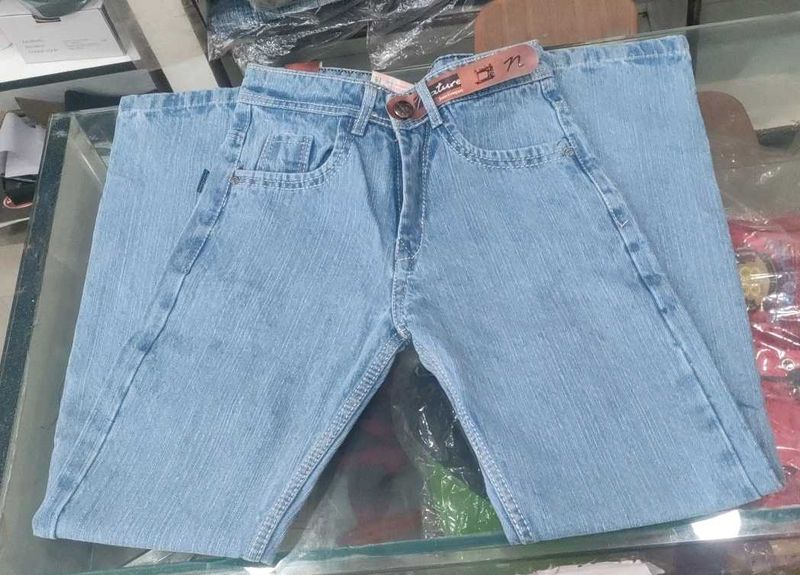 Boy's Light Wash Jeans