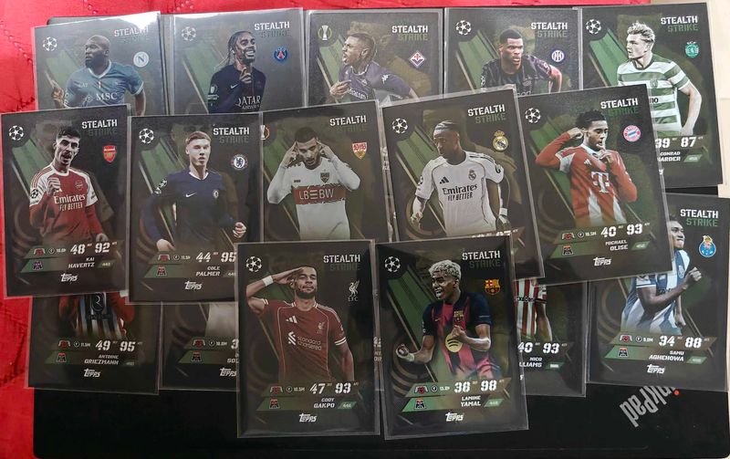 Topps Stealth Strike Limited Edition - 17 Cards