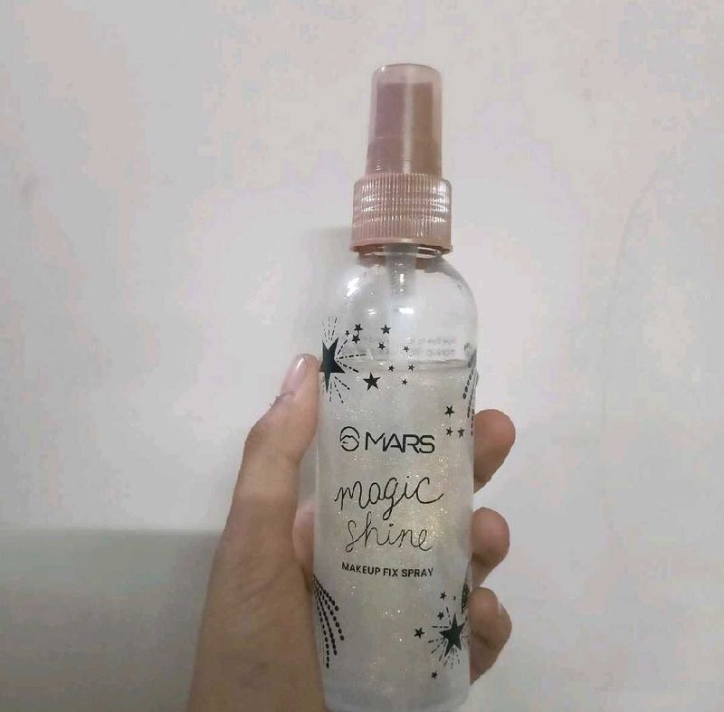 Mars Magic Shine Makeup Fix Spray 💖