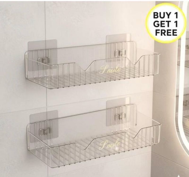 Adhesive Wall Shelf - Pack of 2
