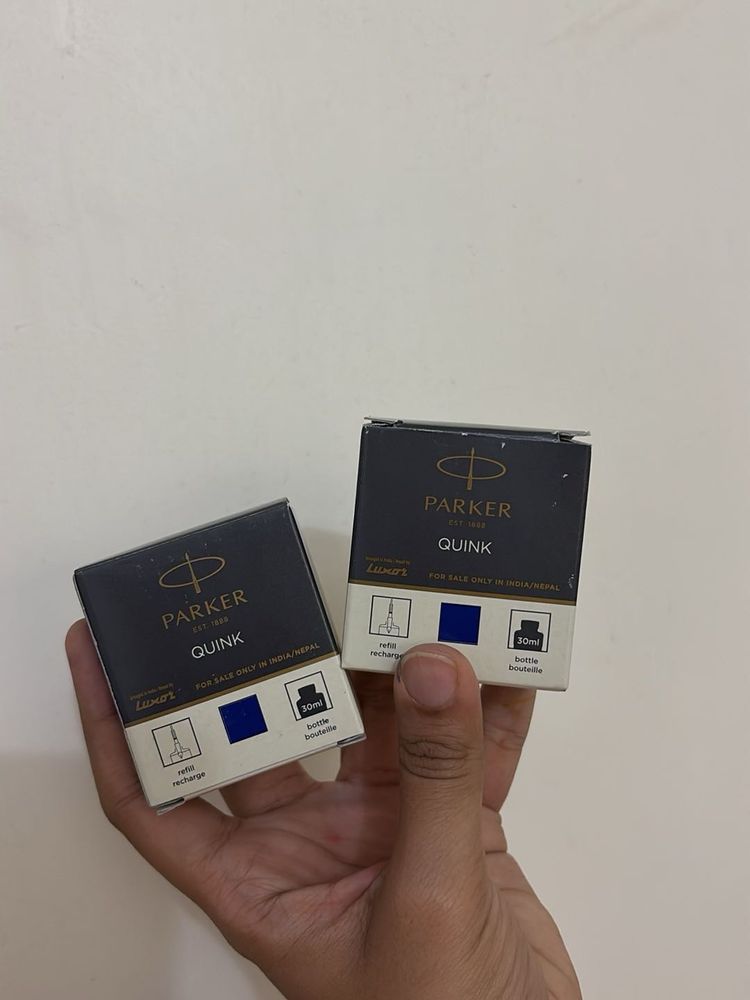 Parker Quink Ink for Cartridges and calligraphy