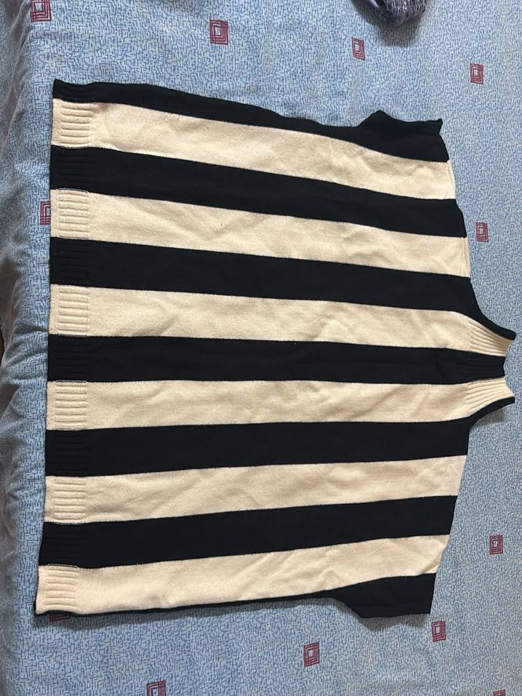 Striped Knit Sweater