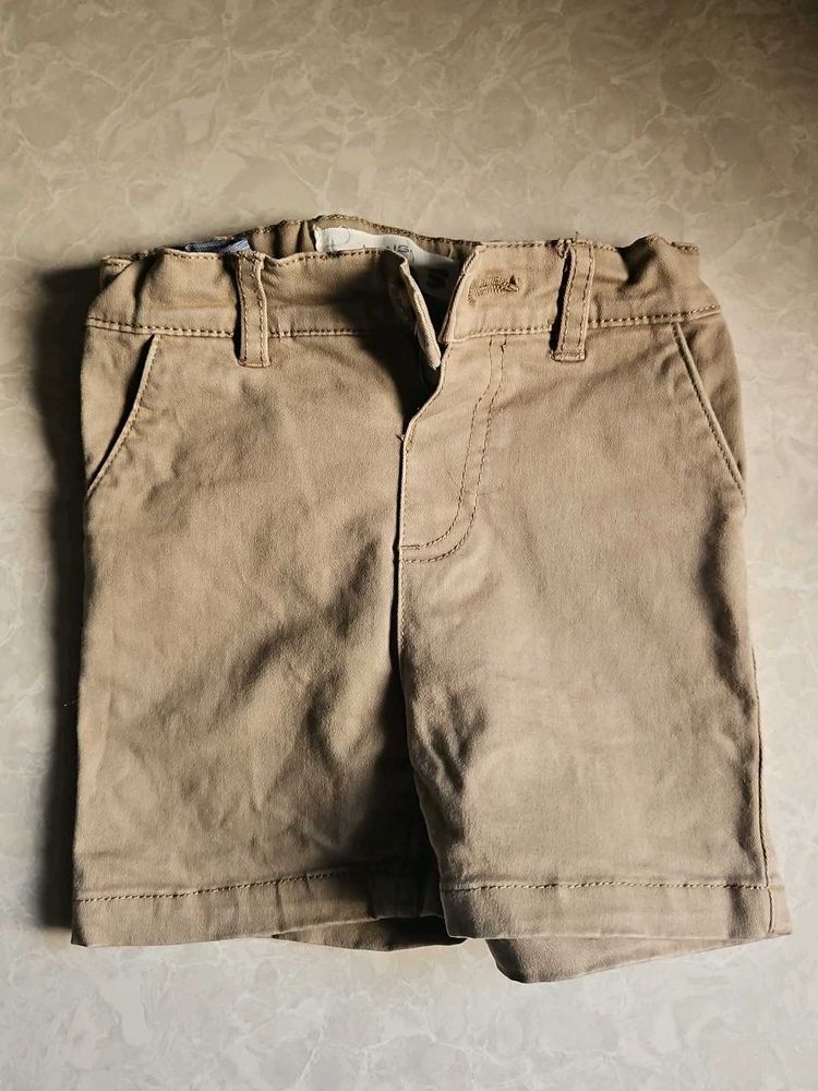 Men's Tan Chino Shorts