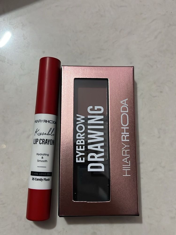 HILARY RHODA Lip Crayon &amp; Eyebrow Drawing Set