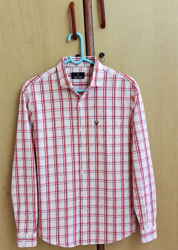 Allen Solly Men's Checked Casual Shirt