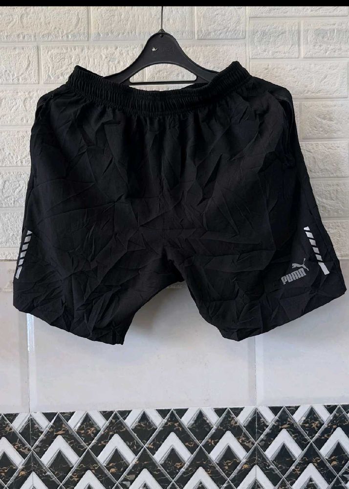 Puma Black Running Shorts