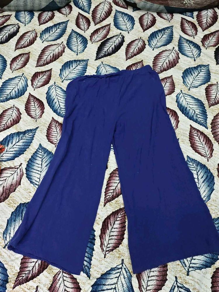 Comfortable Blue Palazzo Pants